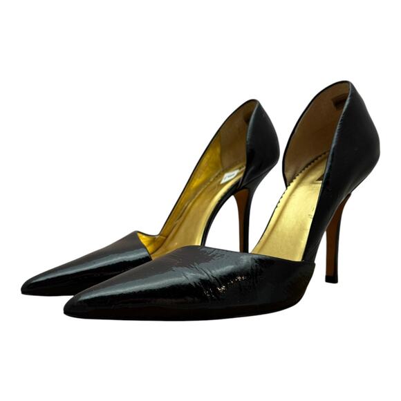Report Signature 4" Heels Black Patent Leather 9 - Picture 1 of 7